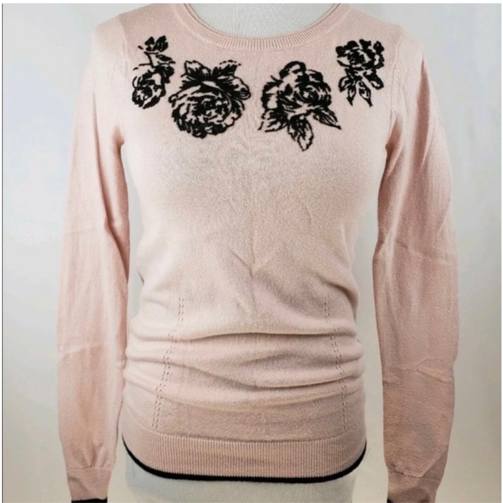Pink Rose Sweater